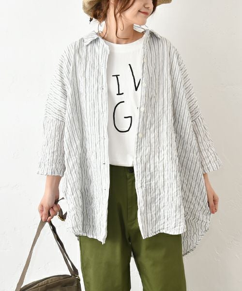 No18｜シャツチュニック [[CE1SH250403]][C]