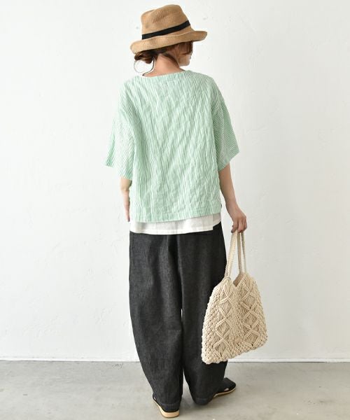 No18｜5分袖プルオーバー [[CE1PO240502B]][C]