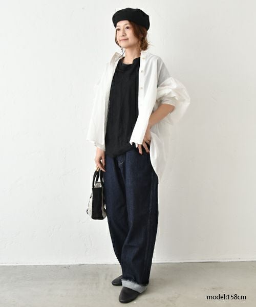 hagumu｜バックギャザーシャツ [[hag-136]][C]