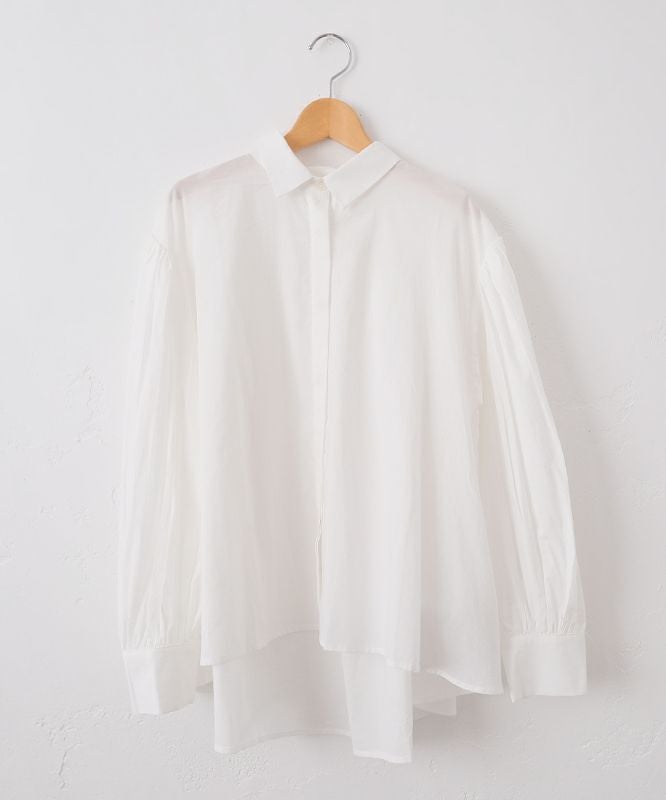 hagumu｜バックギャザーシャツ [[hag-136]][C]