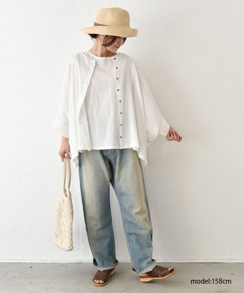 hagumu｜バックギャザーノースリーブプルオーバー [[hag-145]][C]