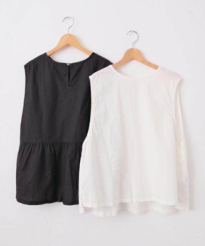 hagumu｜バックギャザーノースリーブプルオーバー [[hag-145]][C]