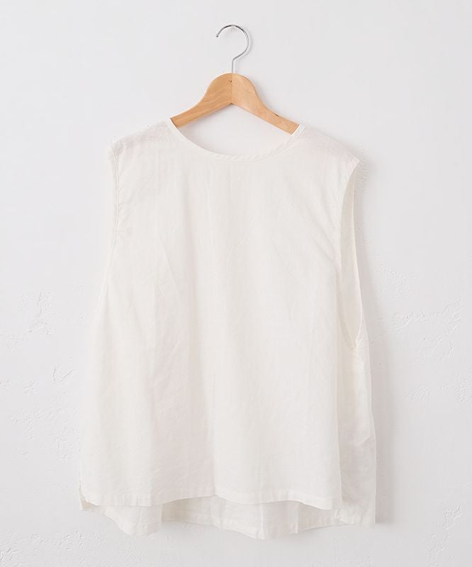 hagumu｜バックギャザーノースリーブプルオーバー [[hag-145]][C]