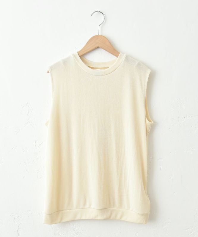 HUMS｜ノースリーブストレッチカットソー [[C-5027]][C]