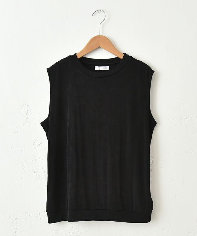 HUMS｜ノースリーブストレッチカットソー [[C-5027]][C]