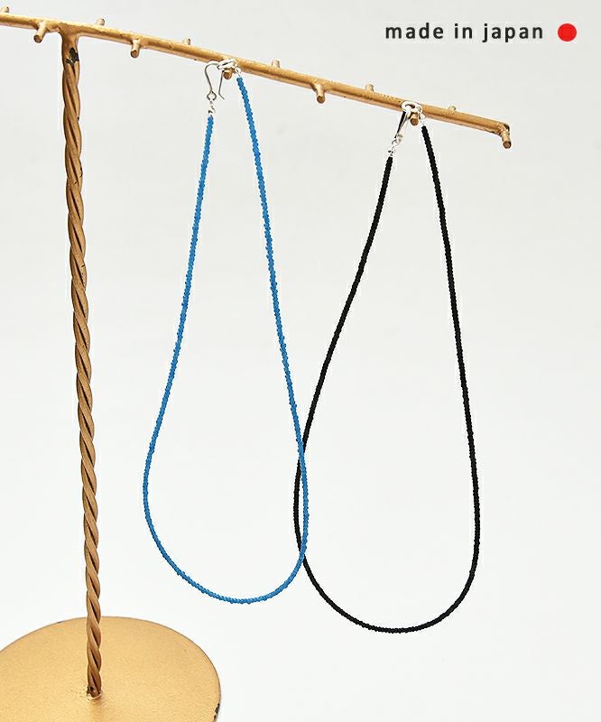 ROSETTA PRAYER｜2mmビーズネックレス 46cm [[2ｍｍ BEADS NECKLACE／46cm]][C]