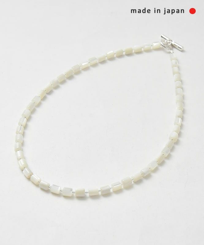 ROSETTA PRAYER｜PEARL SHELL TOGGLE NECKLACE [[PEARL SHELL TOGGLE NECKLACE]][C]