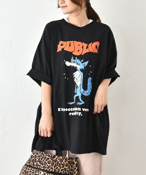 RNA｜プリントオーバーTシャツ [[M2468]][C]