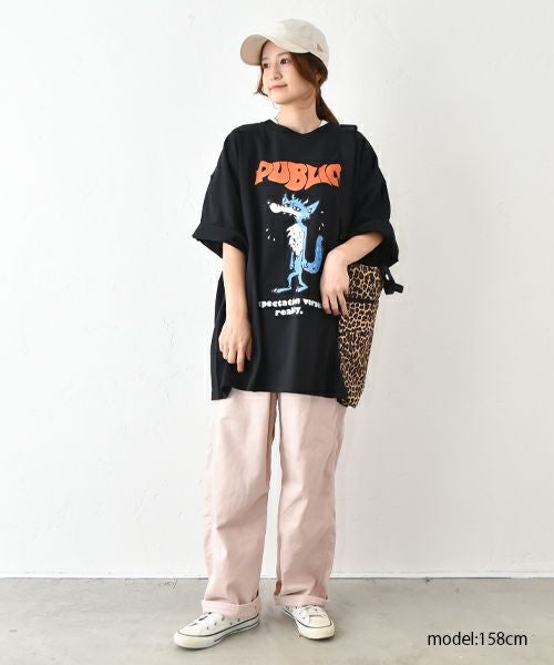 RNA｜プリントオーバーTシャツ [[M2468]][C]