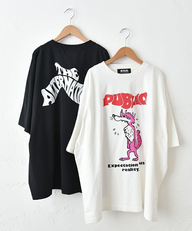  RNA｜プリントオーバーTシャツ [[M2468]][C]