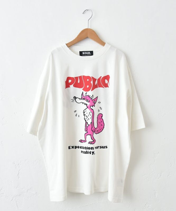  RNA｜プリントオーバーTシャツ [[M2468]][C]