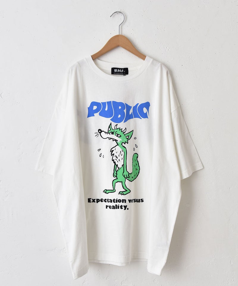  RNA｜プリントオーバーTシャツ [[M2468]][C]