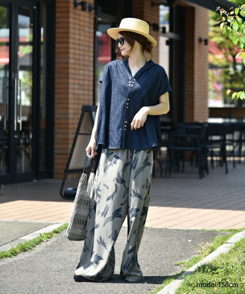 HUMS｜フレンチデニムシャツ [[HUM-056]][C]