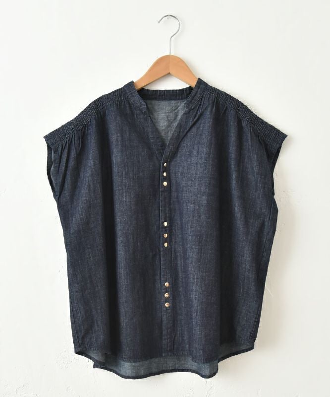 HUMS｜フレンチデニムシャツ [[HUM-056]][C]