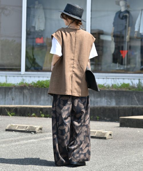 HUMS｜Vネックベスト [[HUM-057]][C]