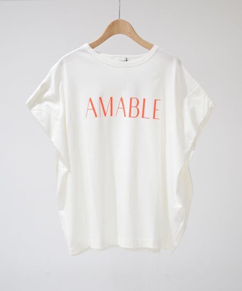 siro de labonte｜【日本製】AMABLE タックスリーブ Tshirt [[R513221
