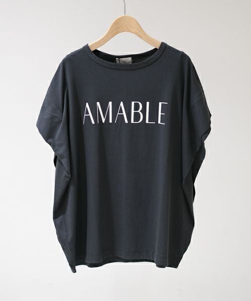 siro de labonte｜【日本製】AMABLE タックスリーブ Tshirt [[R513221