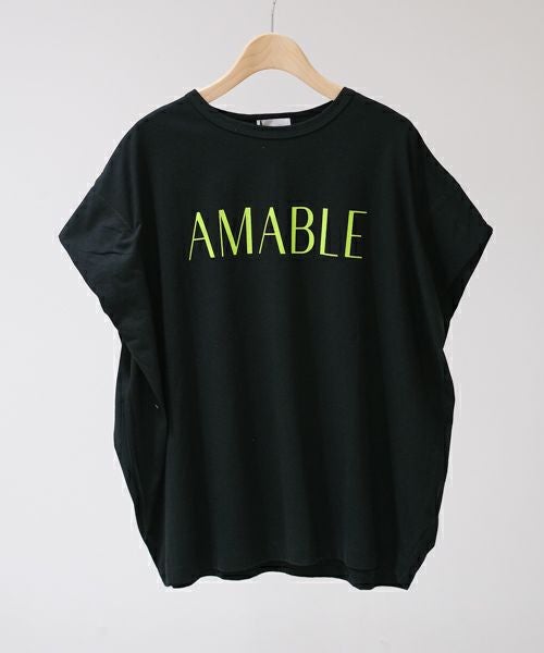 siro de labonte｜【日本製】AMABLE タックスリーブ Tshirt [[R513221