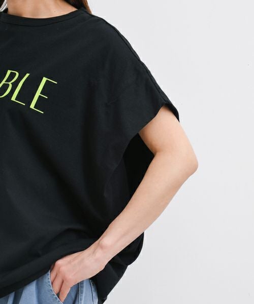 siro de labonte｜【日本製】AMABLE タックスリーブ Tshirt [[R513221