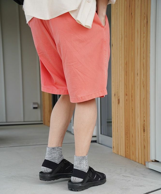 GRAMICCI｜G-SHORT PIGMENT DYED [[G4SM-P123-25SS]][D]