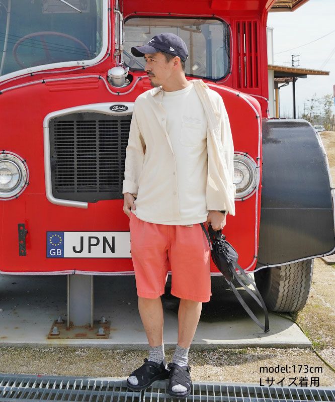 GRAMICCI｜G-SHORT PIGMENT DYED [[G4SM-P123-25SS]][D]