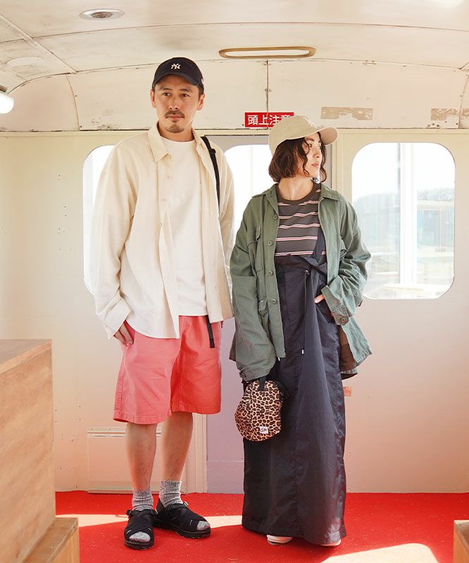 GRAMICCI｜G-SHORT PIGMENT DYED [[G4SM-P123-25SS]][D]