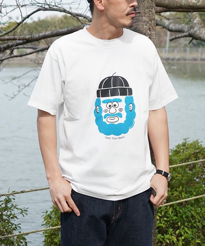 ジムマスター｜7.4oz open your heart Tee [[G521789]][D] | ma28