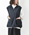 manual alphabet｜DOT AIR HALF ZIP VEST [[MA-J-407]][D]