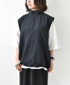 manual alphabet｜DOT AIR HALF ZIP VEST [[MA-J-407]][D]