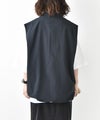 manual alphabet｜DOT AIR HALF ZIP VEST [[MA-J-407]][D]