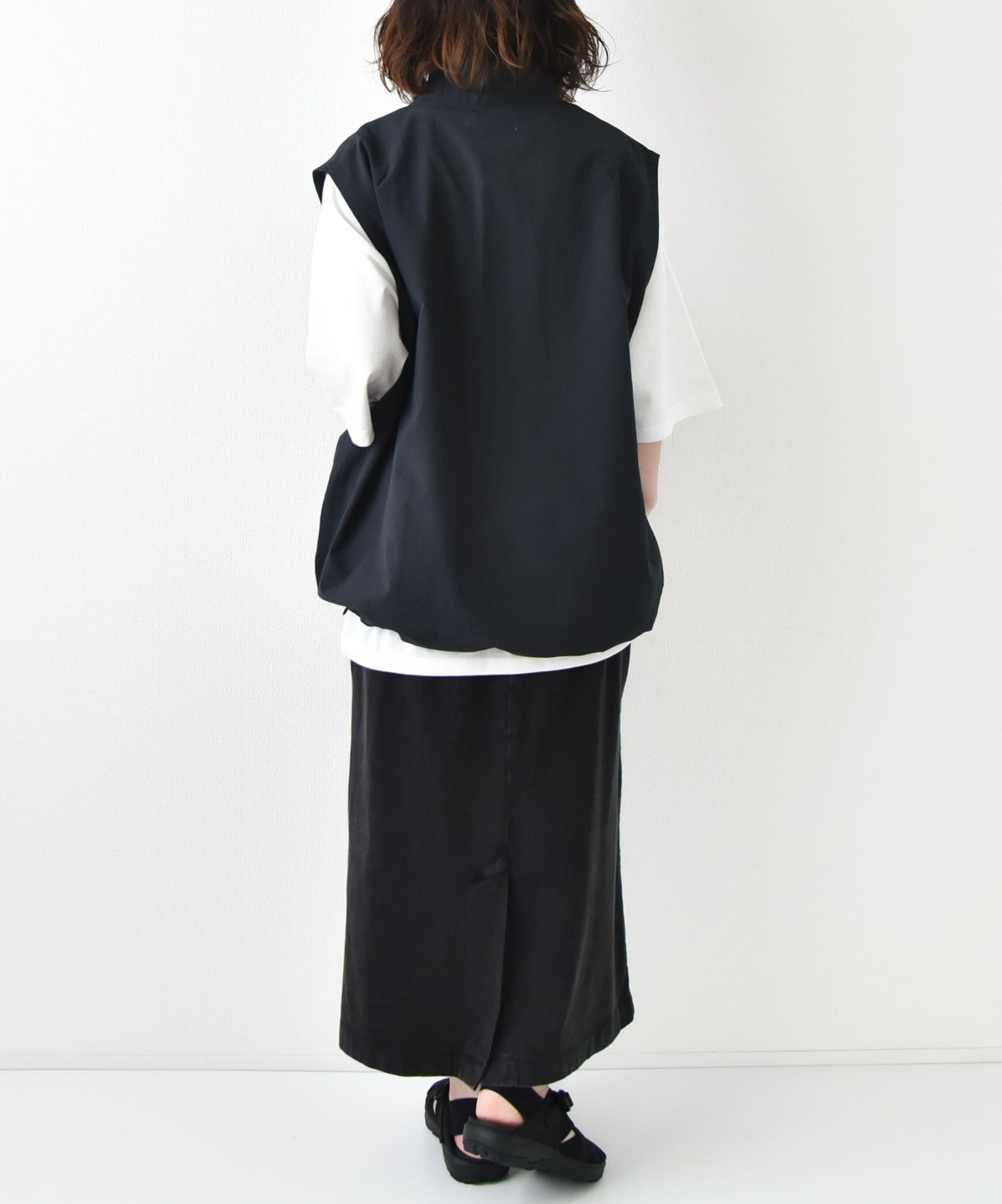 manual alphabet｜DOT AIR HALF ZIP VEST [[MA-J-407]][D]