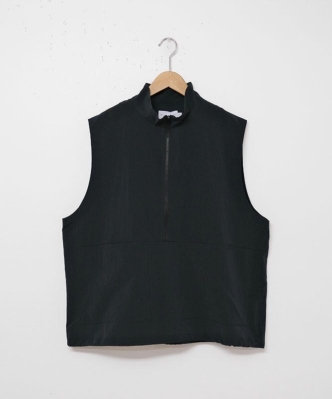 manual alphabet｜DOT AIR HALF ZIP VEST [[MA-J-407]][D]