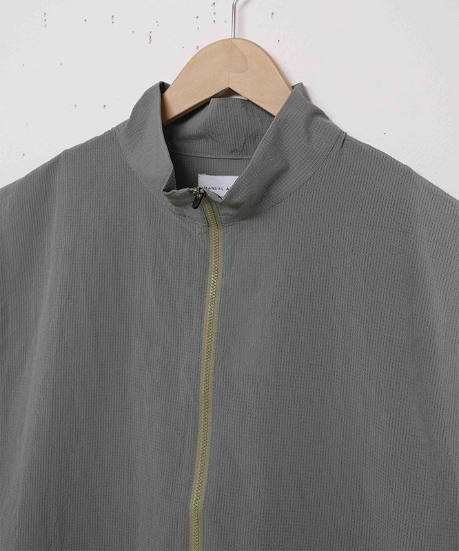 manual alphabet｜DOT AIR HALF ZIP VEST [[MA-J-407]][D]