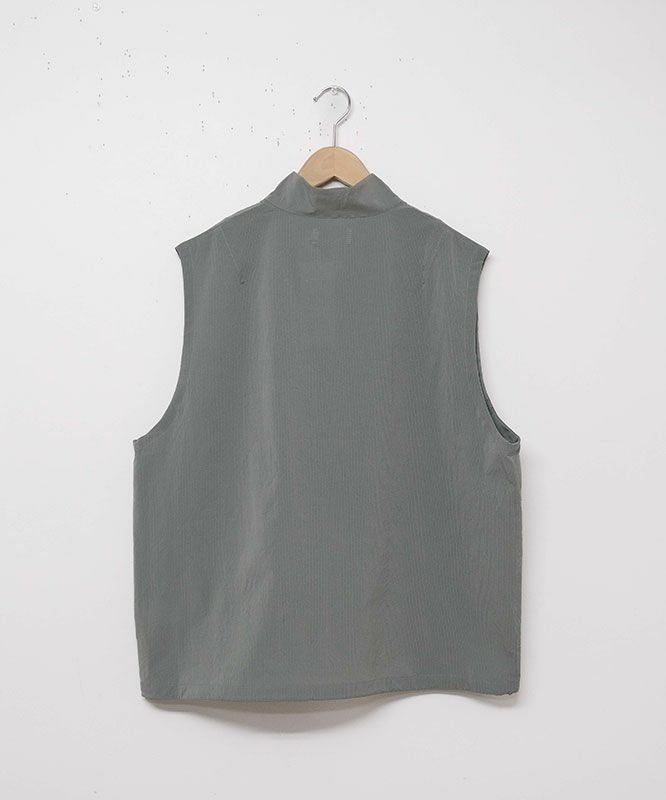 manual alphabet｜DOT AIR HALF ZIP VEST [[MA-J-407]][D]