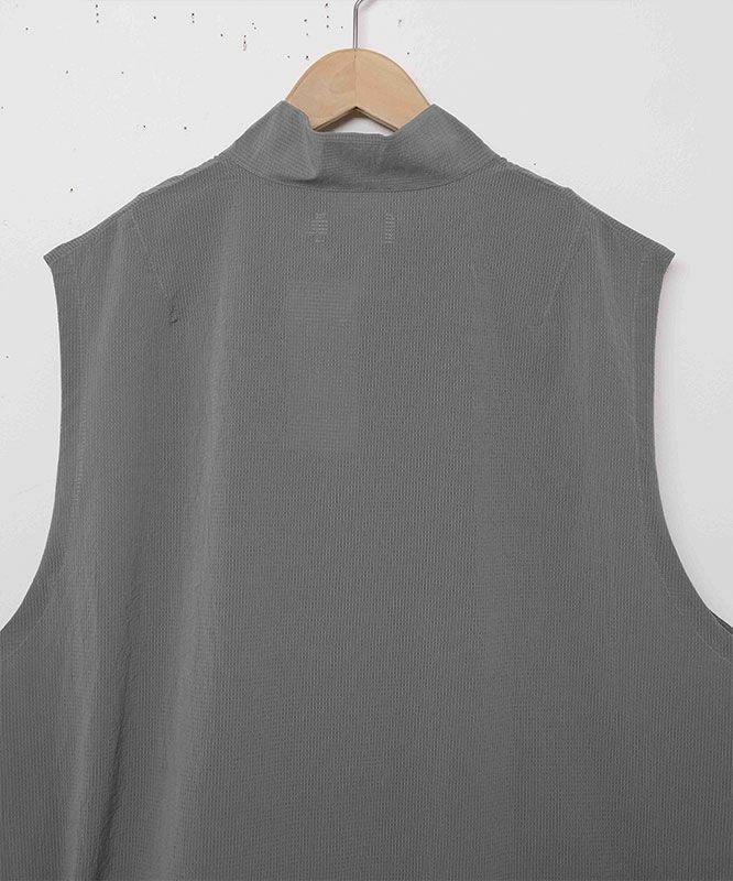 manual alphabet｜DOT AIR HALF ZIP VEST [[MA-J-407]][D]