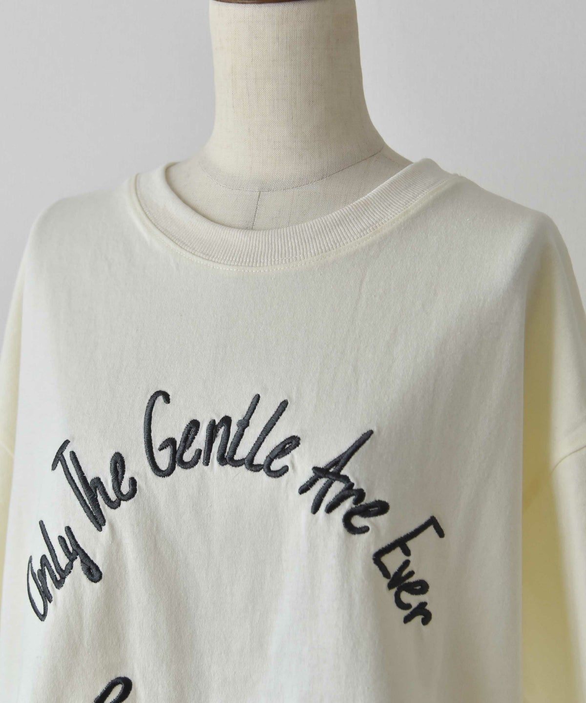 KAKELA&TRANQUIL｜刺繍ロゴクルーT [[12503-171-10]][D]