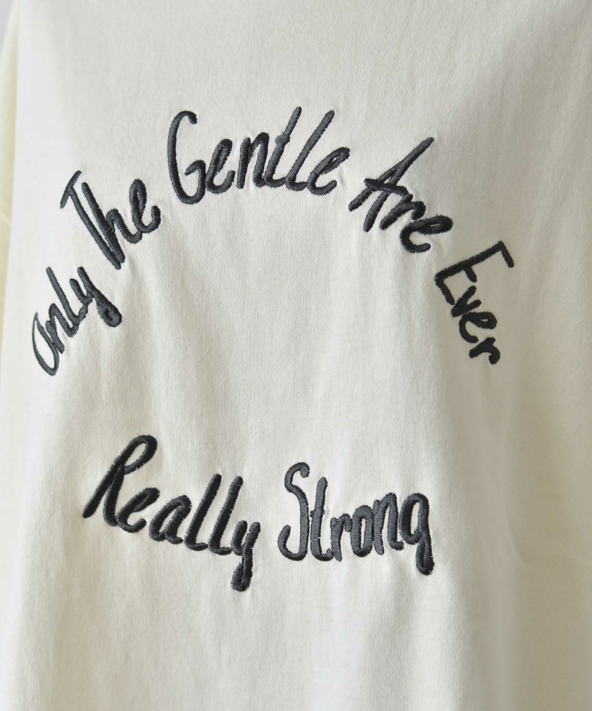 KAKELA&TRANQUIL｜刺繍ロゴクルーT [[12503-171-10]][D]