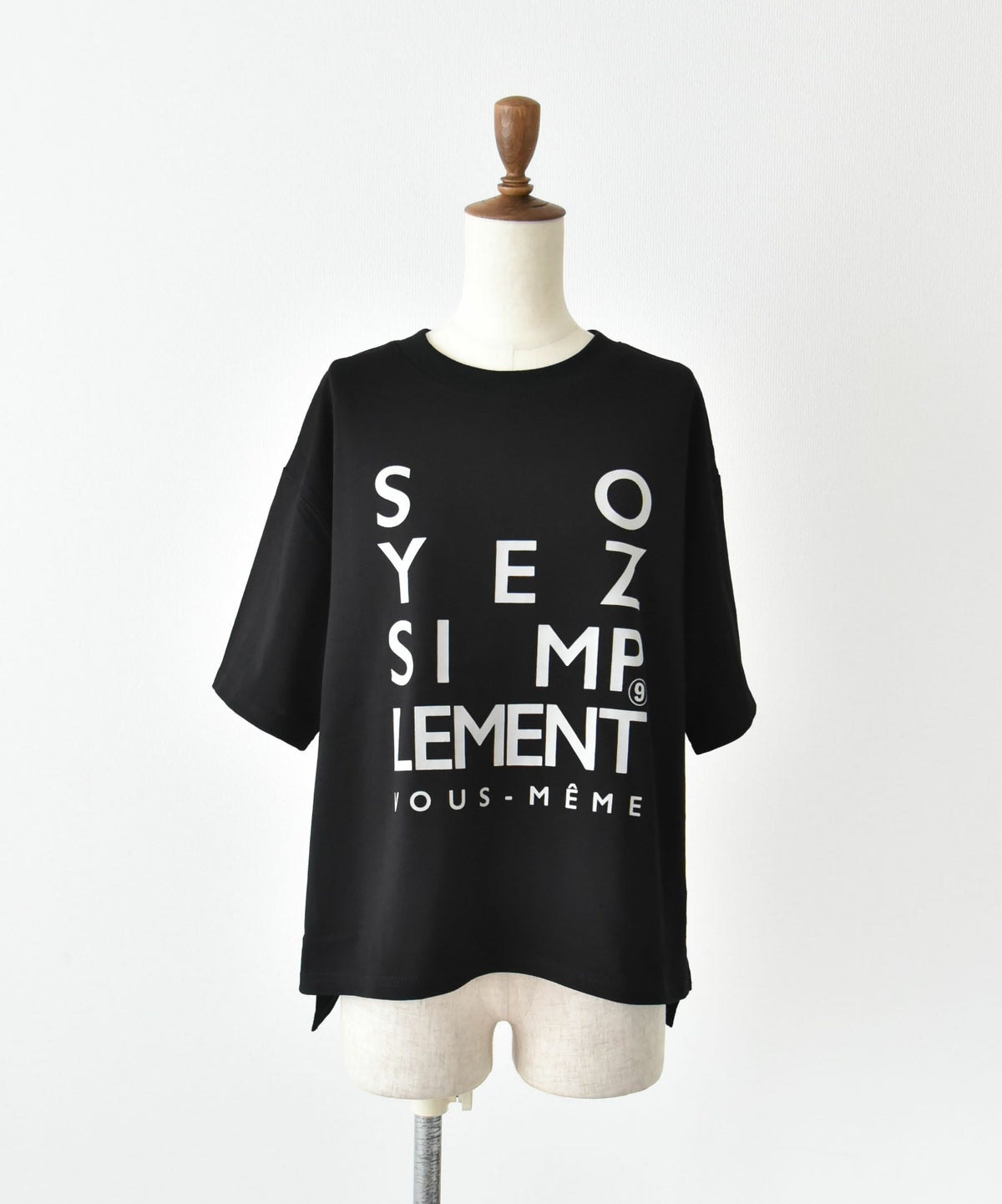 KAKELA&TRANQUIL｜ロゴプリントクルーT [[12503-172-10]][D]