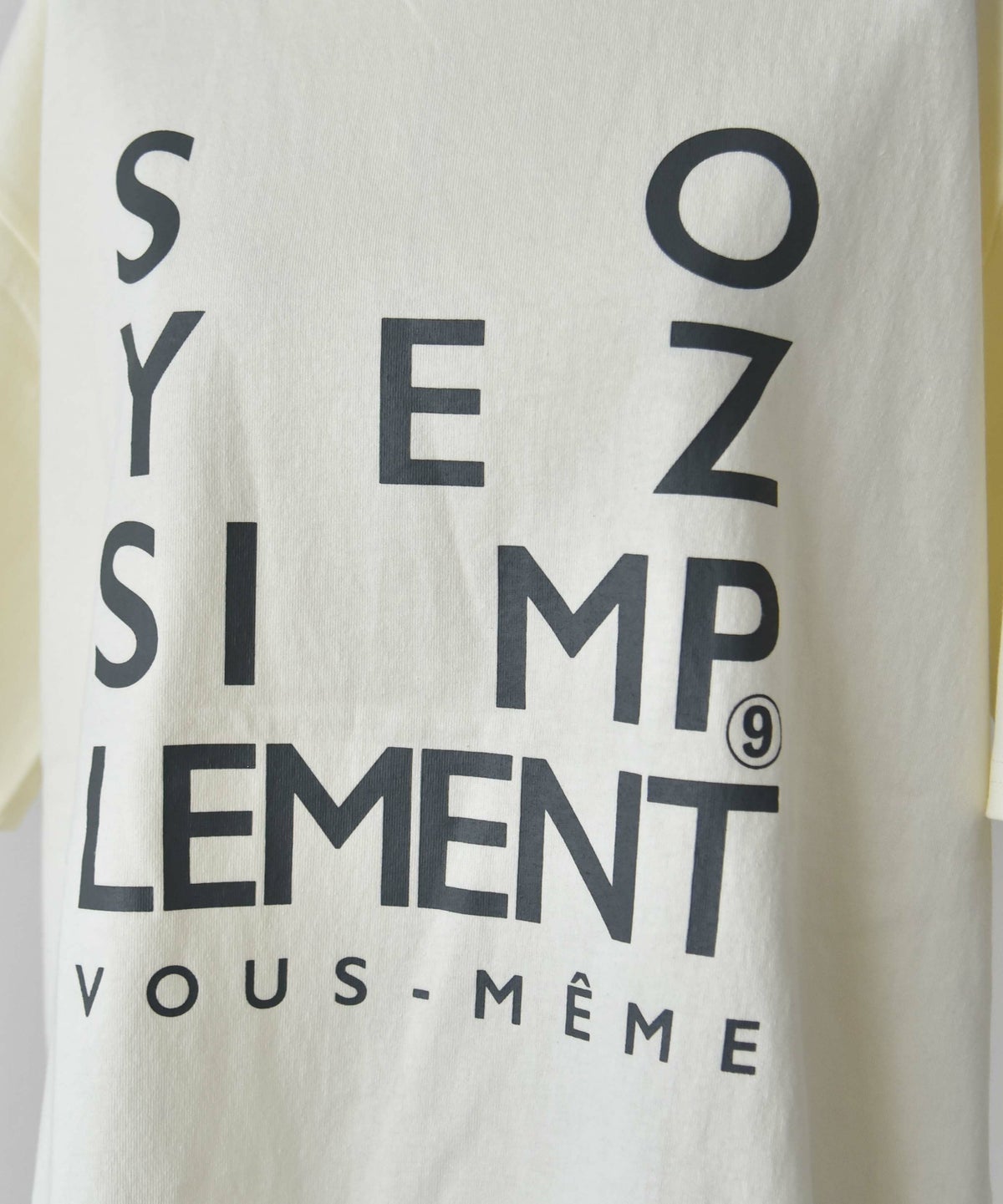 KAKELA&TRANQUIL｜ロゴプリントクルーT [[12503-172-10]][D]