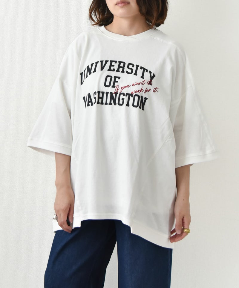  day standard｜ロゴ刺繍カットソー [[K52036-28]][D]