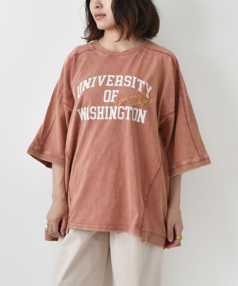  day standard｜ロゴ刺繍カットソー [[K52036-28]][D]