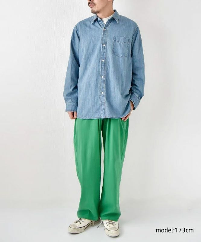 day standard｜レギュラーカラーデニムシャツ [[day-018]][D]