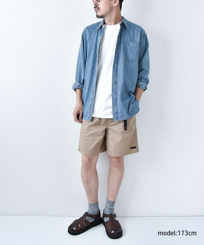 day standard｜レギュラーカラーデニムシャツ [[day-018]][D]