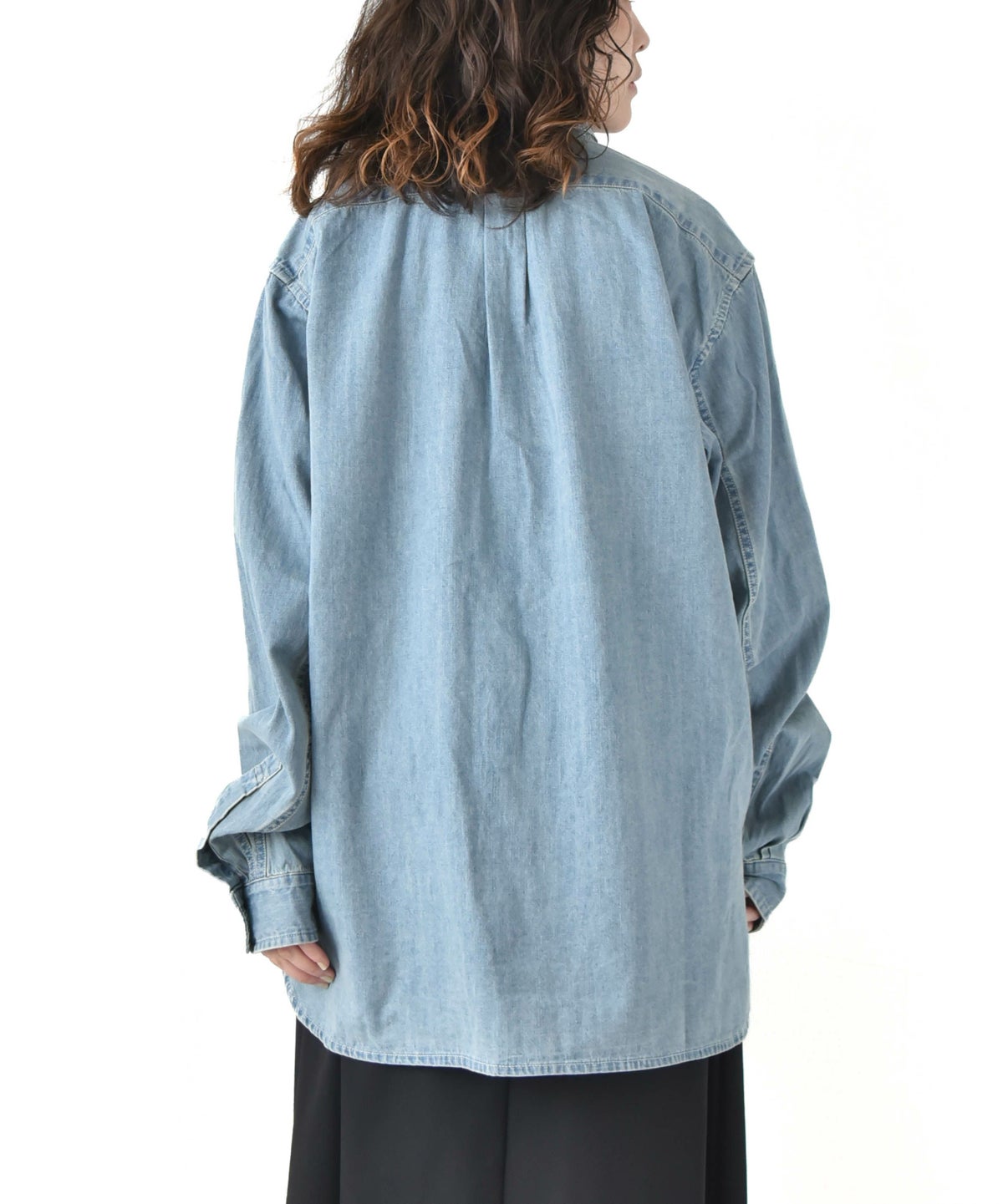 day standard｜レギュラーカラーデニムシャツ [[day-018]][D]