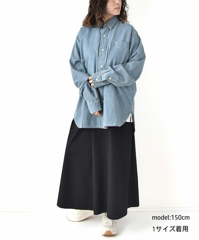 day standard｜レギュラーカラーデニムシャツ [[day-018]][D]