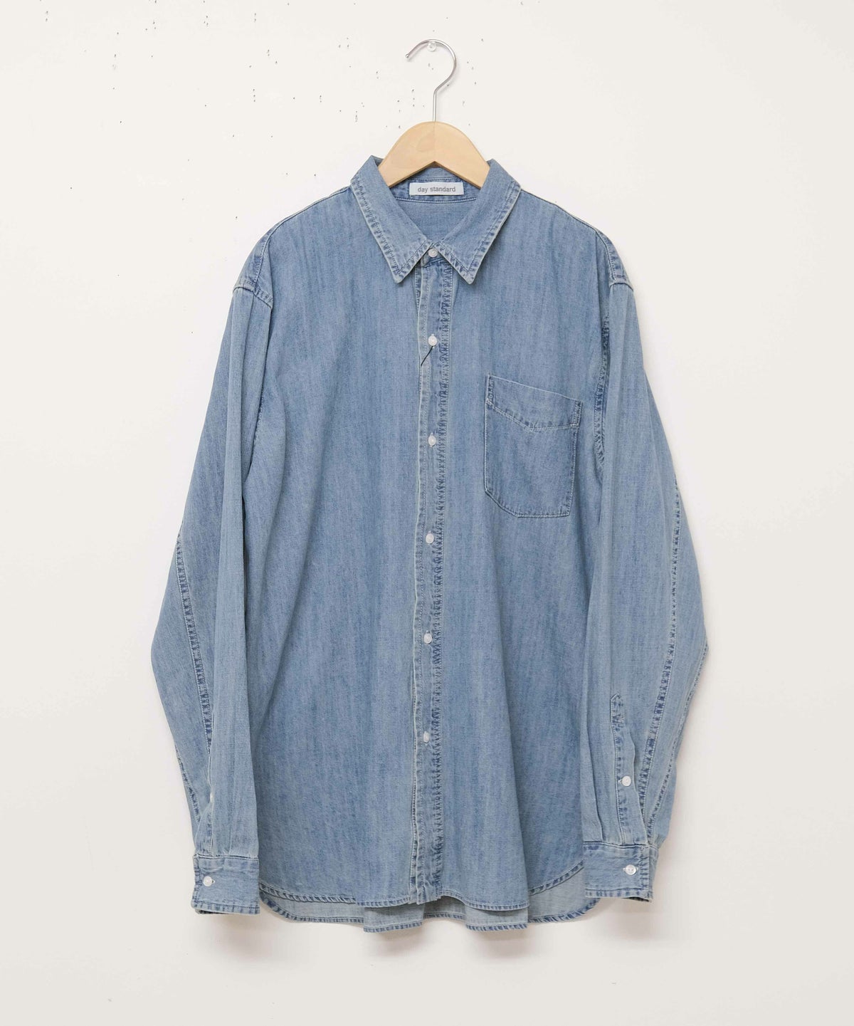 day standard｜レギュラーカラーデニムシャツ [[day-018]][D]