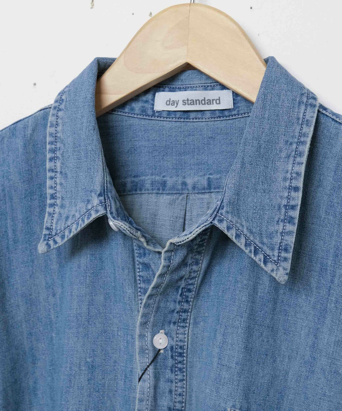 day standard｜レギュラーカラーデニムシャツ [[day-018]][D]