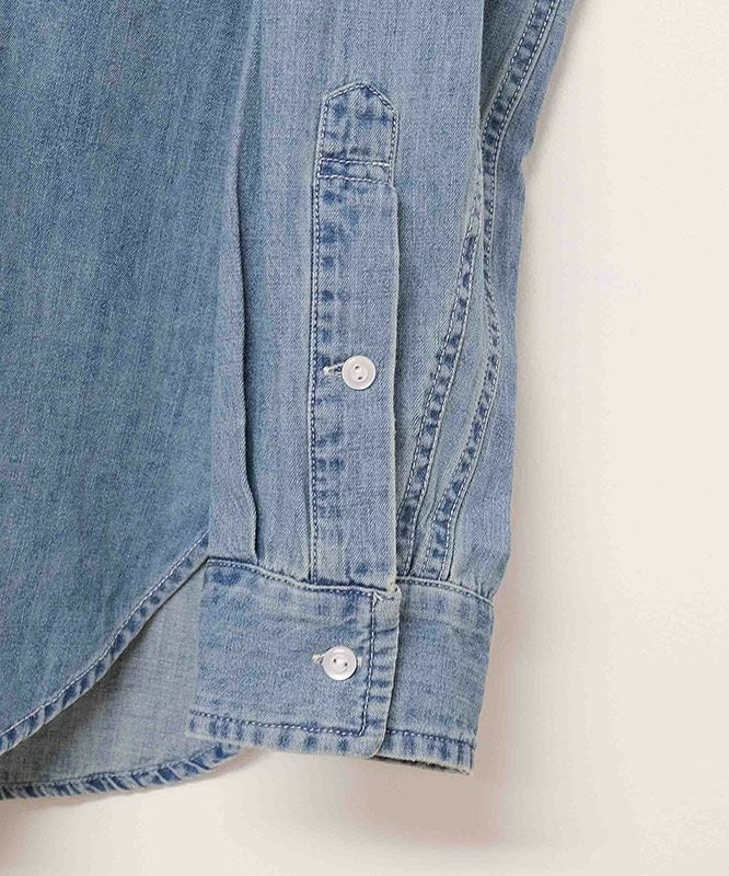 day standard｜レギュラーカラーデニムシャツ [[day-018]][D]