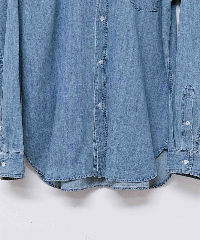 day standard｜レギュラーカラーデニムシャツ [[day-018]][D]