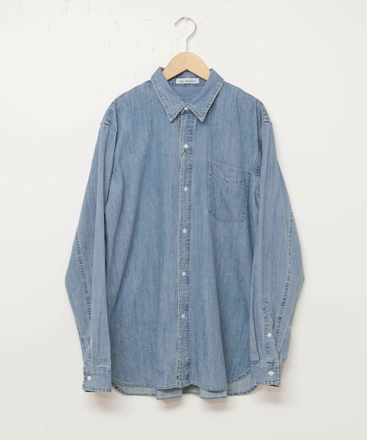 day standard｜レギュラーカラーデニムシャツ [[day-018]][D]